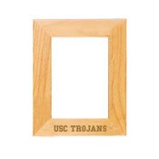 USC Trojans Alderwood 5" x 7" Photo Frame